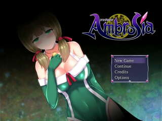 Ambrosia RPG Hentai permainan Ep.Seksi biarawati berjuang telanjang lucu gadis bunga rakasa